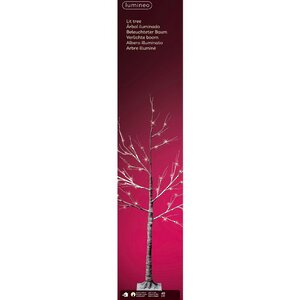 Светодиодное дерево Gramercy 125 см, 48 теплых белых микро LED ламп, IP44, уцененное Kaemingk фото 5