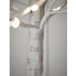 Светодиодное дерево Белая Береза 180 см, 600 холодных белых микро LED ламп, IP44 Kaemingk фото 5