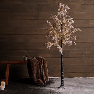 Светодиодное дерево White Cercis 210 см, 270 теплых белых микро LED ламп, IP44 Kaemingk фото 1
