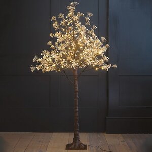 Светодиодное дерево Gypsophila 150 см, 126 теплых белых микро LED ламп, IP44