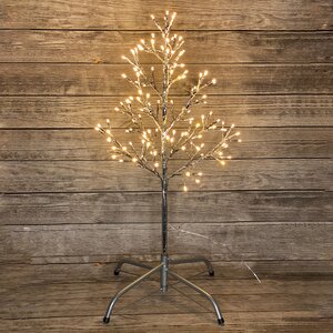 Новогоднее дерево 2D Lausanne Silver 108 см, 230 теплых белых LED ламп с мерцанием, IP44 Kaemingk фото 2