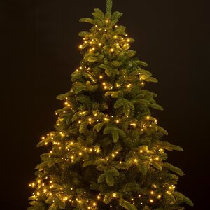 Ярусная гирлянда на елку 180 см Easy Light - Lumineo Snake, 540 экстра теплых белых LED, зеленый ПВХ, диммер, IP44 Kaemingk фото 1