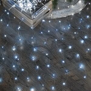 Светодиодное украшение - лиана Отто 230 см, 1152 холодные белые, крупные и яркие LED лампы с мерцанием, IP44 Kaemingk (Кейминг) фото 2