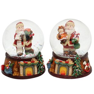 Снежный шар "Здравствуй, Санта! - 2", 9*8*8 см Sigro (Сигро) фото 2