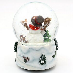 Музыкальный снежный шар Мистер МакСноуи 15 см, на батарейках Sigro фото 3