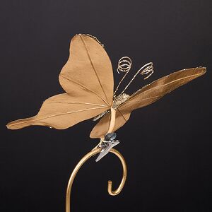 Елочная игрушка Бабочка Sinalunga 20 см, клипса Winter Deco фото 6