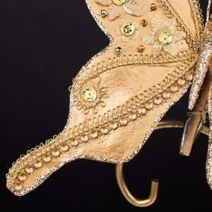 Елочная игрушка Бабочка Sinalunga 20 см, клипса Winter Deco фото 5