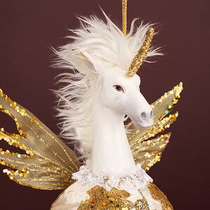 Винтажная елочная игрушка Лошадь Кендал: Лес Саксен 20 см Winter Deco фото 2