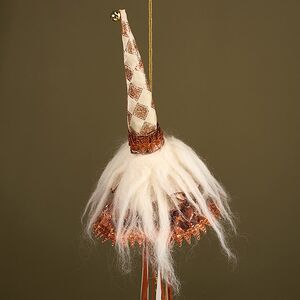 Елочная игрушка Санта - Добрый Старичок 25 см Winter Deco фото 5