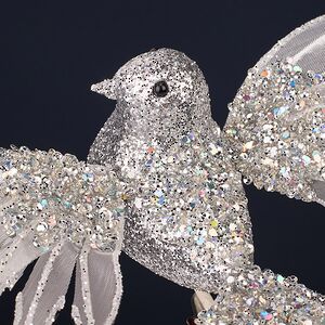 Елочная игрушка Птичка Друази - Лес Саксен 17 см, клипса Winter Deco фото 2