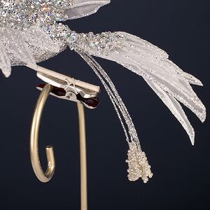 Елочная игрушка Птичка Друази - Лес Саксен 17 см, клипса Winter Deco фото 5