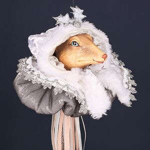 Елочная игрушка Белка Ландри - Bois Guillaume 35 см Winter Deco фото 6