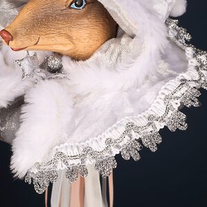 Елочная игрушка Белка Ландри - Bois Guillaume 35 см Winter Deco фото 7