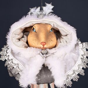 Елочная игрушка Белка Ландри - Bois Guillaume 35 см Winter Deco фото 8