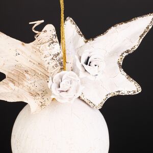 Винтажный елочный шар Libellula Antico 15 см Winter Deco фото 2