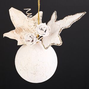 Винтажный елочный шар Libellula Antico 15 см Winter Deco фото 4