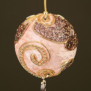 Винтажный елочный шар Royston-Mecco 8 см Winter Deco фото 3