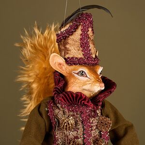 Елочная игрушка Белка Ревиль - Лес Саксен 25 см Winter Deco фото 2