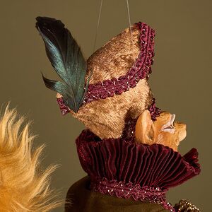 Елочная игрушка Белка Ревиль - Лес Саксен 25 см Winter Deco фото 7