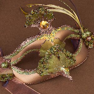 Елочная игрушка Маска - Hartley Whitney 20 см Winter Deco фото 2