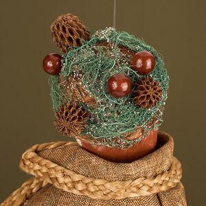 Елочная игрушка Сова Вивьен - Лес Саксен 17 см Winter Deco фото 5