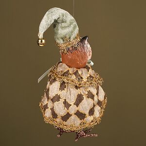 Елочная игрушка Сова Абингтон - Лес Саксен 25 см Winter Deco фото 4