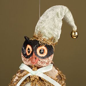 Елочная игрушка Сова Абингтон - Лес Саксен 25 см Winter Deco фото 2