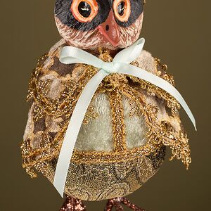 Елочная игрушка Сова Абингтон - Лес Саксен 25 см Winter Deco фото 5