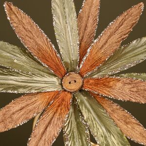 Искусственный цветок Morano-Calabro 25 см, клипса Winter Deco фото 2