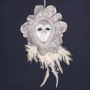 Елочная игрушка Маска - Moonlight Sonata 19 см Winter Deco фото 5