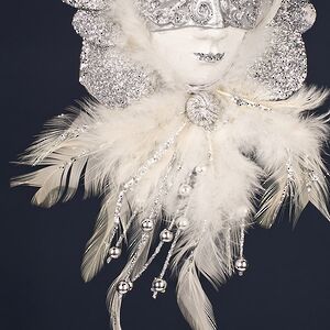 Елочная игрушка Маска - Moonlight Sonata 19 см Winter Deco фото 4