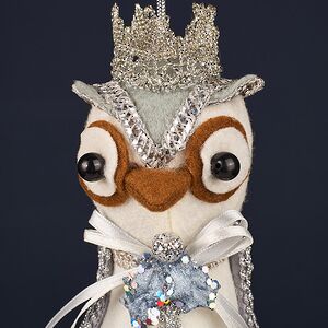 Елочная игрушка Сова Белинда: Winter Owl 17 см Winter Deco фото 3