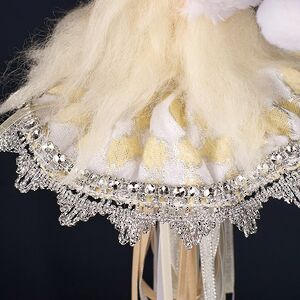 Елочная игрушка Санта Клаус - Silver Chime 20 см Winter Deco фото 7