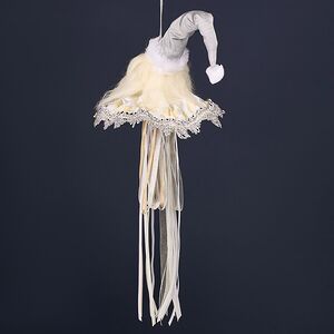 Елочная игрушка Санта Клаус - Silver Chime 20 см Winter Deco фото 4