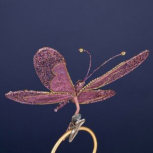 Елочная игрушка Бабочка Margate 24 см, клипса Winter Deco фото 6