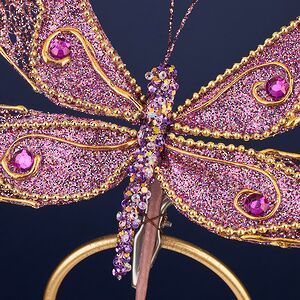 Елочная игрушка Бабочка Margate 24 см, клипса Winter Deco фото 2