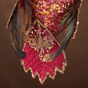 Елочная игрушка Сова Анжелина: Magic Masquerade 41 см Winter Deco фото 8