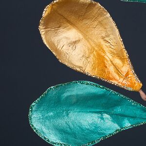 Декоративная ветка Salford Priors 80 см бирюзовая Winter Deco фото 5