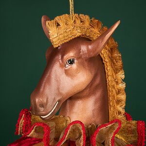 Елочная игрушка Лошадь Тресси: Royal Ball 43 см Winter Deco фото 4