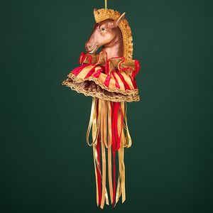 Елочная игрушка Лошадь Тресси: Royal Ball 43 см Winter Deco фото 2