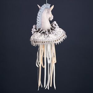 Елочная игрушка Лошадь Эльвина: Royal Ball 43 см Winter Deco фото 4