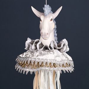 Елочная игрушка Лошадь Эльвина: Royal Ball 43 см Winter Deco фото 5