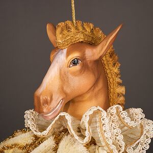 Елочная игрушка Лошадь Шелли: Royal Ball 43 см Winter Deco фото 2