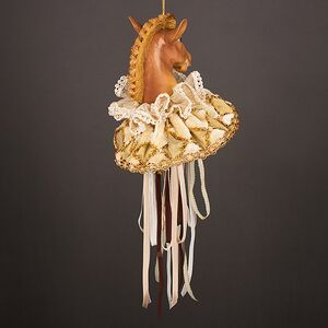 Елочная игрушка Лошадь Шелли: Royal Ball 43 см Winter Deco фото 4