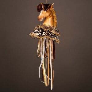 Елочная игрушка Лошадь Альвин: Belton 43 см Winter Deco фото 2