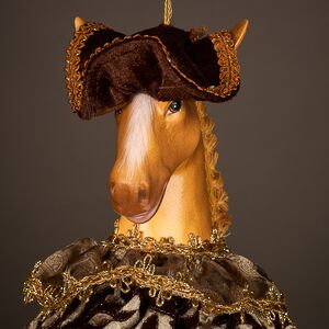 Елочная игрушка Лошадь Альвин: Belton 43 см Winter Deco фото 4