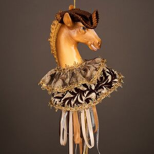 Елочная игрушка Лошадь Альвин: Belton 43 см Winter Deco фото 5