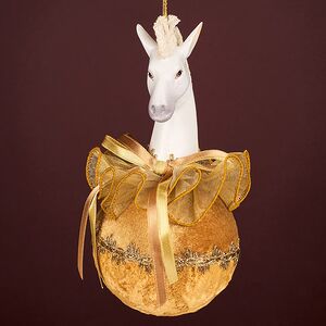 Елочная игрушка Лошадь Мелани: Horse Ball 20 см Winter Deco фото 6