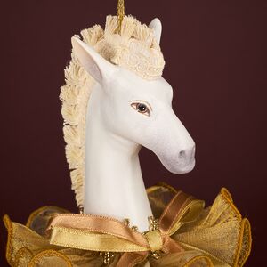 Елочная игрушка Лошадь Мелани: Horse Ball 20 см Winter Deco фото 2