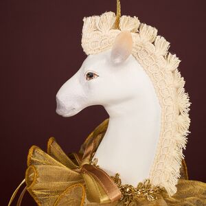 Елочная игрушка Лошадь Мелани: Horse Ball 20 см Winter Deco фото 7